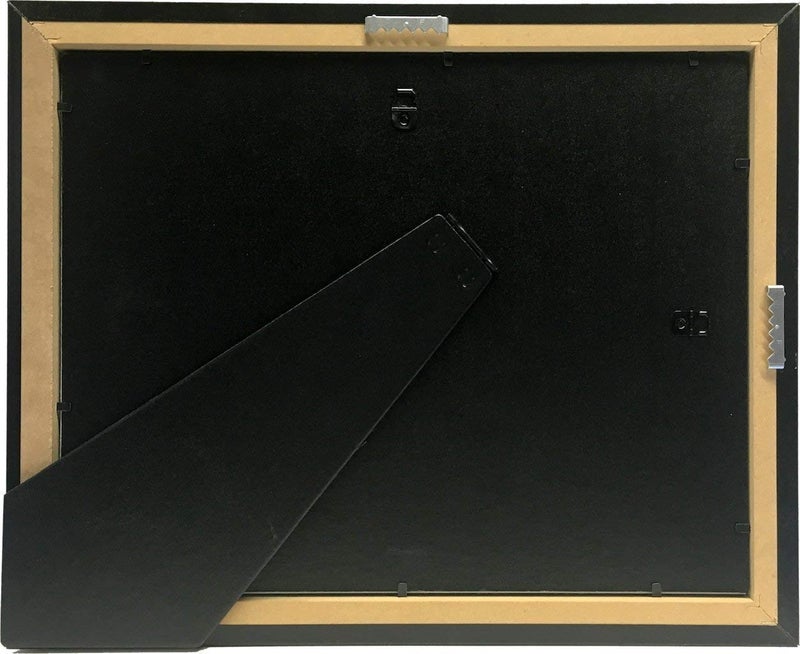 Creative Picture Frames [CL8.5x11bk] Black Double License Business Frames for Professionals 8.5 by 11-inch Frame w/Mat, Self Standing Easel Back and Hanger - Image 4